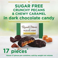 RUSSELL STOVER Sugar Free Dark Chocolate Pecan Delights Candy, 10 oz. bag