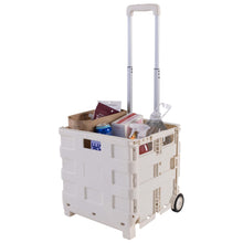 Simplify Tote & Go Collapsible Utility Cart in White