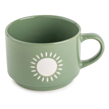 Thyme & Table Stackable Ceramic Coffee Mug, 11 fl oz, 4-Pack