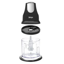 Ninja Express Chop 200 W Food Processor, Mince, Puree, One-Touch, Non-Slip Base, Dishwasher Safe, NJ100WM Black