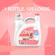 Dreft Ultra Concentrated Liquid Baby Laundry Detergent (125 Loads, 170 Fl. Oz.) - Brands For Less USA