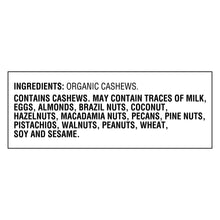 Great Value Organic Raw Whole Cashews, 14 oz