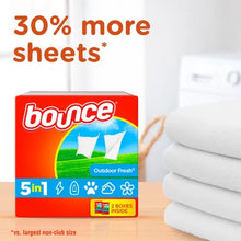 Bounce Fabric Softener Dryer Sheets, Outdoor Fresh (160 Ct./Pk., 2 Pk.) - Brands For Less USA