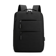 Anti-Theft Laptop Backpack, Waterproof, 15.6 Inch, USB Charging Port, Multi-Compartment for Travel & Office (Black)