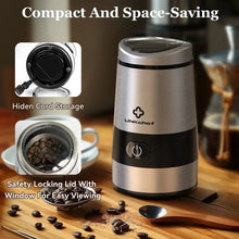 Coffee Grinder, LINKChef Quiet Spice Grinder, One Touch Coffee Mill for Beans, Spices and More - USA MEGA SHOP