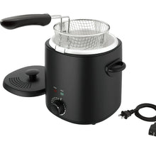 Mainstays 2QT Electric Deep Fryer, Matte Black - Household, 1000W