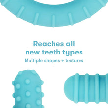 Frida Baby Get a Grip Teether, Multi-Texture Teething Toy for Baby Teething Pain Relief