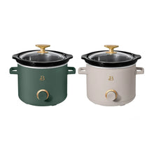 beautiful-2-qt-manual-slow-cooker-2-pack-green-taupe - USA Mega Market
