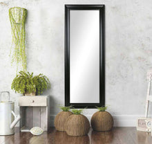 Better Homes & Gardens 27x70 Black Rectangle Large Full-Length Floor Mirror for Bedroom or Entryway