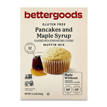 bettergoods Gluten Free Pancakes and Maple Syrup Muffin Mix, 15.6 oz
