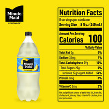 Minute Maid Lemonade Bottle, 2 Liters