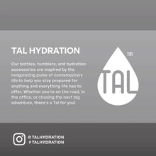 TAL 24oz Stainless Steel 2-in-1 Straw and Chug Water Bottle with Push Lid, Army