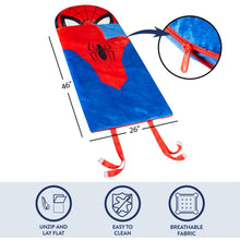 Marvel Spiderman, Kids Faux Fur Figural Slumber Bag