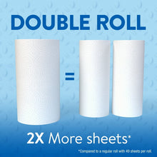 Great Value Everyday Strong Paper Towels, Split Sheets, 2 Double Rolls, Compare to Sparkle®
