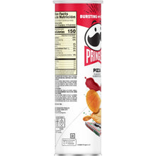 Pringles Pizza Potato Crisps Chips, Lunch Snacks, 5.5 oz Canister