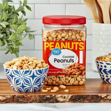 Great Value Roasted & Salted Cocktail Peanuts, 35 oz