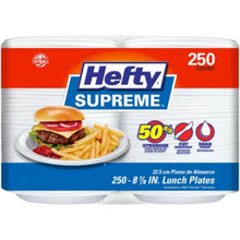 Hefty Supreme Foam Disposable Lunch Plates, 8 7/8" (250 Ct.) - Brands For Less USA