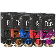 Peets Coffee Variety Capsules (10 Ct. per Pk., 5 Pk.)