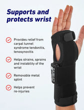 Neo G Easy-Fit Wrist Brace Adjustable Support for Carpal Tunnel & Tendonitis FSA/HSA Eligible