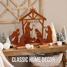 Ayieyill Christmas Tabletop Decorations Indoor 5pcs Nativity Scene Christmas Decor Xmas Decoration