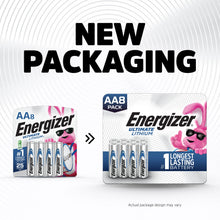Energizer Ultimate Lithium AA Batteries (4 Pack), Double A Batteries