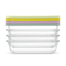 Ello Everyday 4.5 Cup 8PC Glass Meal Prep Set
