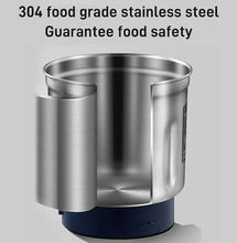Small Powder Grinding Machine, Grain mills, Herb Grinder, Spice Grinder, Electric Coffee Grinder, Multifunctional Grinding Machine with 304 Stainless Steel Blade,Blue
