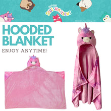 Squishmallows Lola Hooded Throw Blanket, Wearable Plush