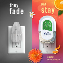 Febreze Plug In Air Freshener, Odor-Fighting Oil Refill, Summer Golden Hour, 2 Refills