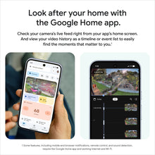 Google Nest Cam Outdoor Security Camera 2nd Gen with 2K Video and Gemini Compatibility