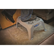 Camco Step Stool - 400 Pound Weight Capacity - Gray, Plastic (43470)