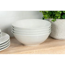 Ten Strawberry Street Simply White Coupe 16-Piece Ceramic Dinnerware Set