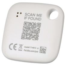 Tile Mate (2022) 1-Pack, White. Bluetooth Tracker, Keys Finder and Item Locator; Up to 250 ft. Range.