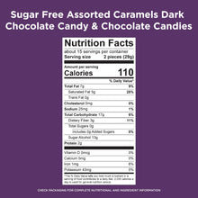 RUSSELL STOVER Sugar Free Assorted Caramels in Chocolate Candy, 15.3 oz. bag