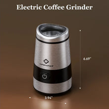 Coffee Grinder, LINKChef Quiet Spice Grinder, One Touch Coffee Mill for Beans, Spices and More
