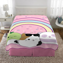 Squishmallows Plush Blanket, Twin/Full Size, 62 x 90