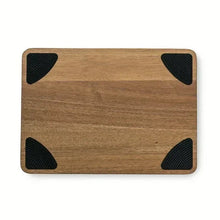 Thyme & Table Large 12"x18" Acacia Wood Cutting Board with Triangle Shaped Anti-Slip Grips