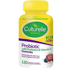 culturelle-probiotic-gummies-with-prebiotics-bottle-front-120-count - USA Mega Market