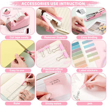 cyricoPinkOfficeSuppliesSet-StaplerandTapeDispenserSetDeskAccessoriesKitwithStapler-TapeDispense_9481_3_3e8cdccb-fe0c-48f2-a680-487747305be5 - USA Mega Market