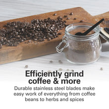 Hamilton Beach Custom Grind Electric Coffee Grinder, 14 Cups