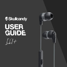 Skullcandy - Ink'D+ Wired In-Ear Headphone, Compatible with Bluetooth Devices and Computers - Sleek Black Earphones for High-Fidelity Audio and Calls