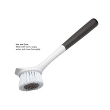 KitchenAid Round Sink Angled Brush with Black Soft Touch Handle