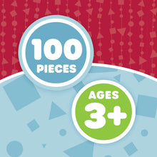 Kid Connection Play Food Basket, 100 Pieces, Toddler Toys