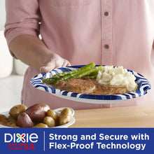 Dixie Ultra Disposable Paper Plates, 10", Multi-Color, 100 Count