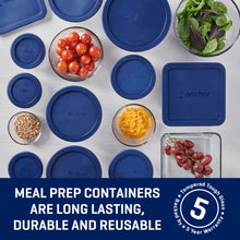 Anchor Hocking Glass Food Storage Containers with SnugFit Lids, 30 Piece Set