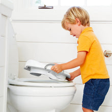 Munchkin® Sturdy™ Toddler Potty Seat, Built-in Handles, Gray, Unisex