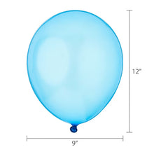12" Electric Blue Latex Balloons, 15 Pieces, by Way To Celebrate