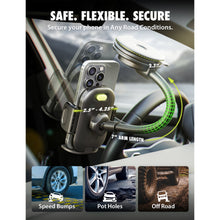 Bracketron TripGrip Flex Car Vent Phone Mount, Adjustable Cell Phone Mount Fits Most Phones