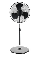 Mainstays 48-Inch Tall Pedestal Fan, 3-Speed Oscillating, Adjustable 18" Fan Head, Black, FS45-19MB