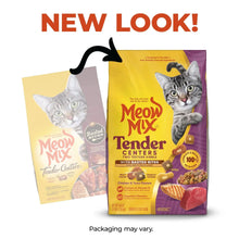 Meow Mix Tender Centers with Basted Bites, Chicken & Tuna Flavors, Dry Cat Food, 3 lb. Bag